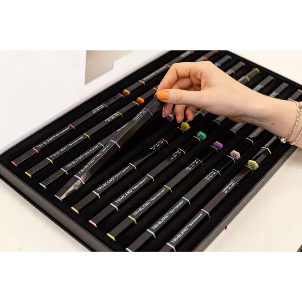 Crafter's Companion Colour Creations Kit Spectrum Noir 54 Colors Open Box